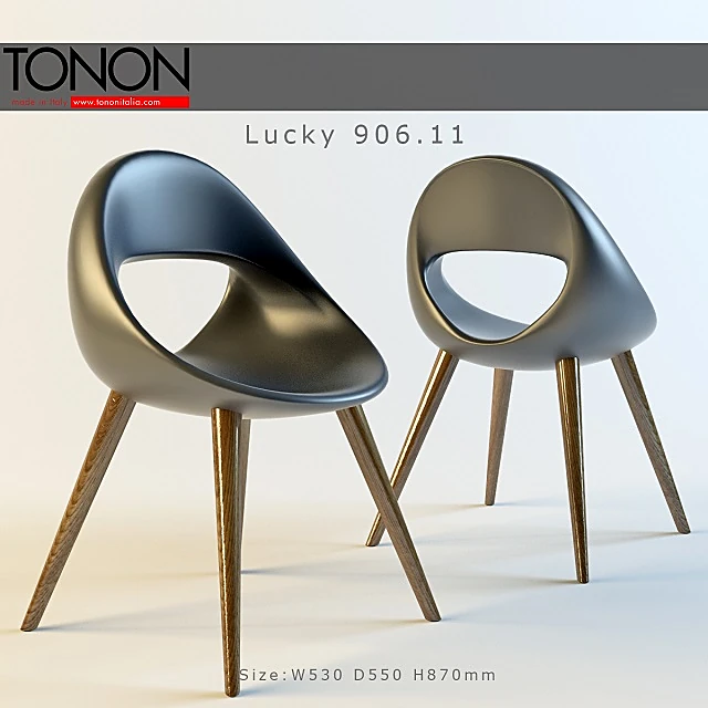 Chair Lucky 906.11 by Tonon