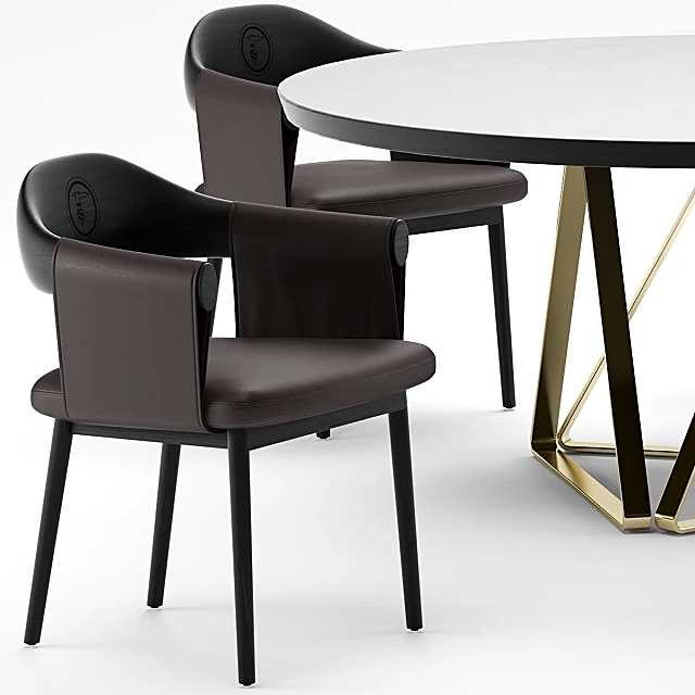 Dining Set Larzia by Trussardi Casa (5)