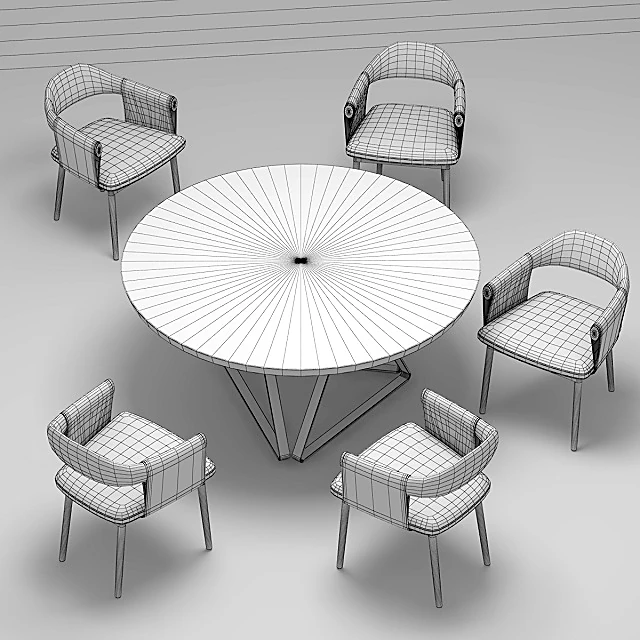 Dining Set Larzia by Trussardi Casa (6)