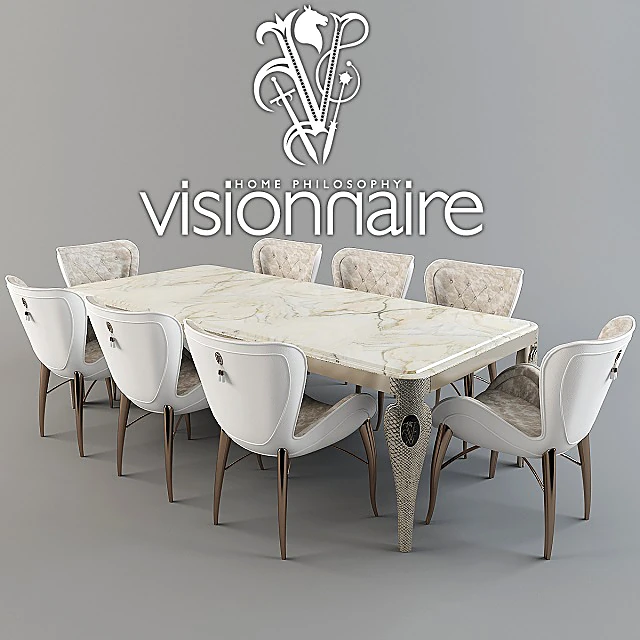 Dining Table Set by Visionnaire