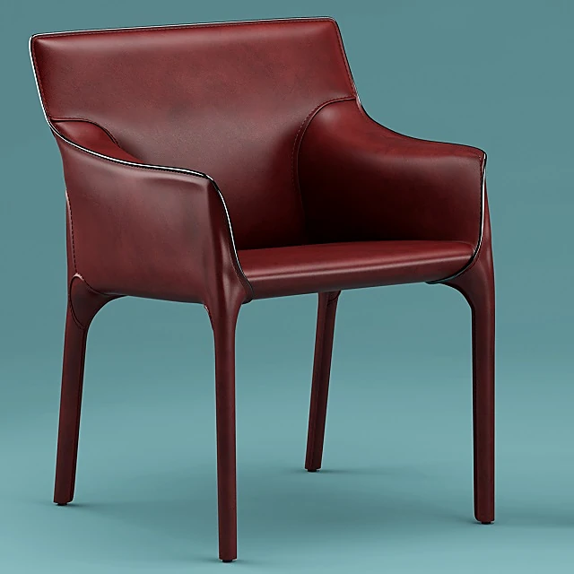 Modern Leather Dining Set by Walter Knoll (2)