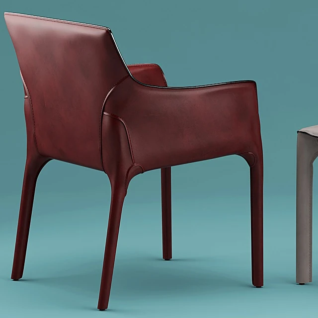 Modern Leather Dining Set by Walter Knoll (3)