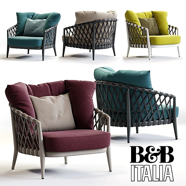Armchair Erica by B&B Italia