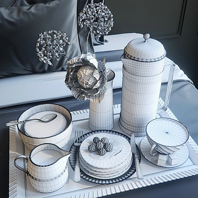 Decorative set / Food and drinks 4