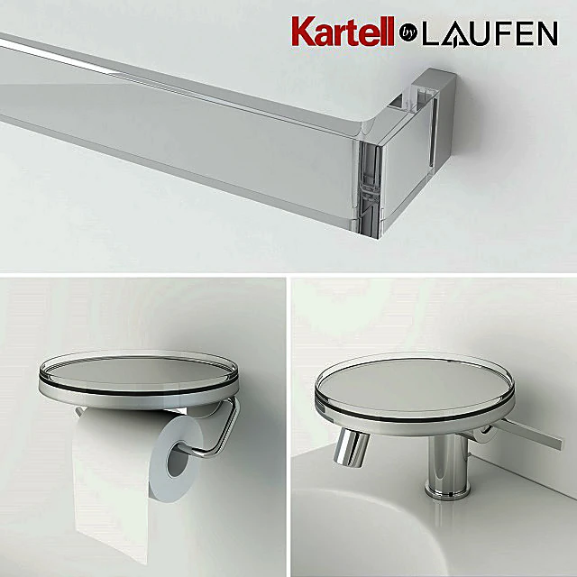 Toilet and Bidet Set Kartell by Laufen (2)