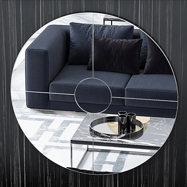Living Room Furniture Collection with Modern Fabric and Marble Accents (4)