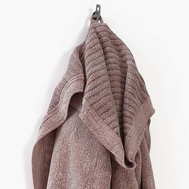 Textured Fabric Bath Robe Collection (2)