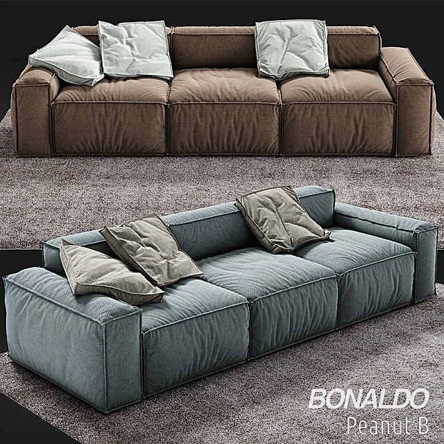 Modular Sofa Peanut B by Bonaldo