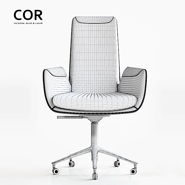 Swivel office chair Cordia by COR (3)