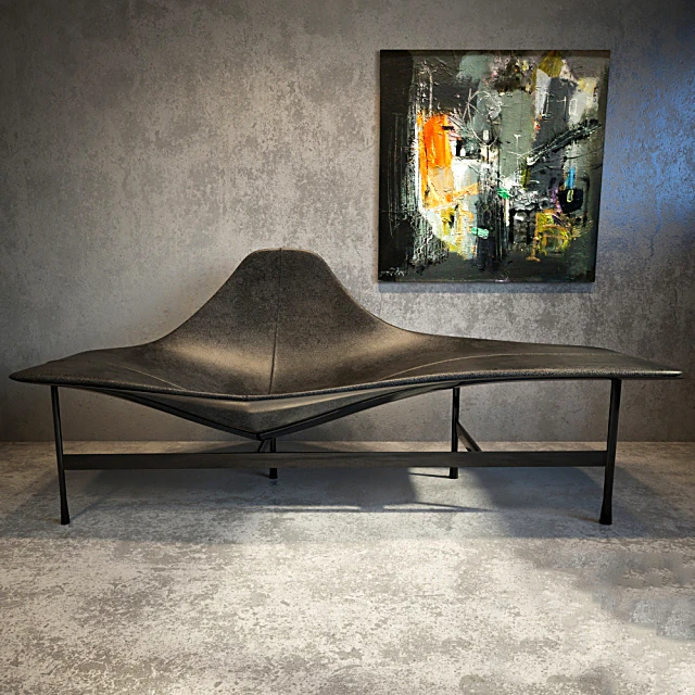 Chaise lounge Terminal 1 - LT1 by B&B Italia