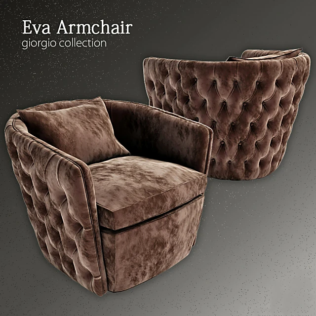 Armchair Lifetime Eva by Giorgio Collection
