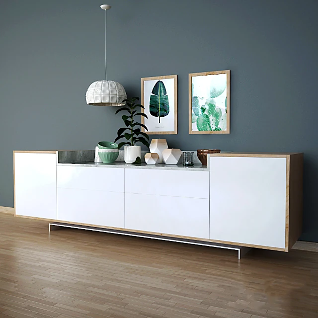 Decorative Set with Modern Scandinavian Elements (5)