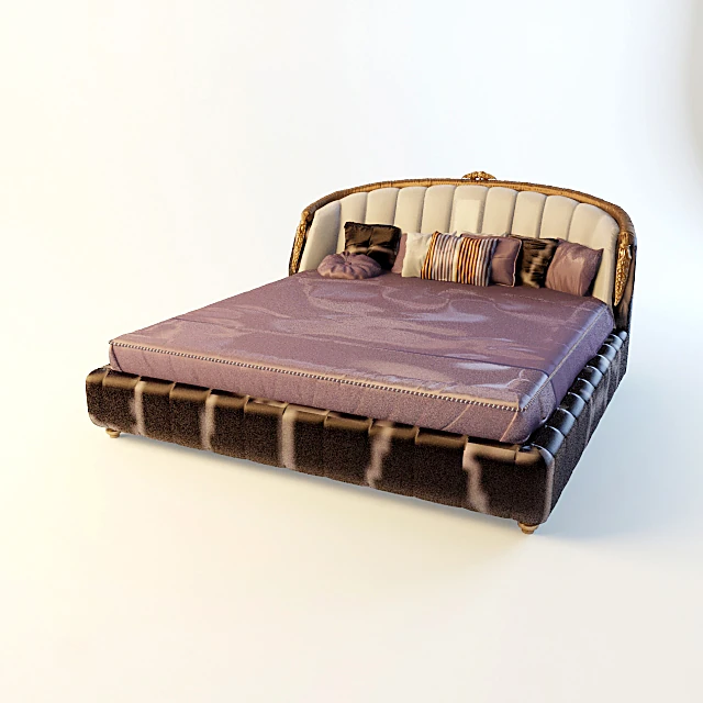 Bed Zarina lt by PAOLO LUCCHETTA