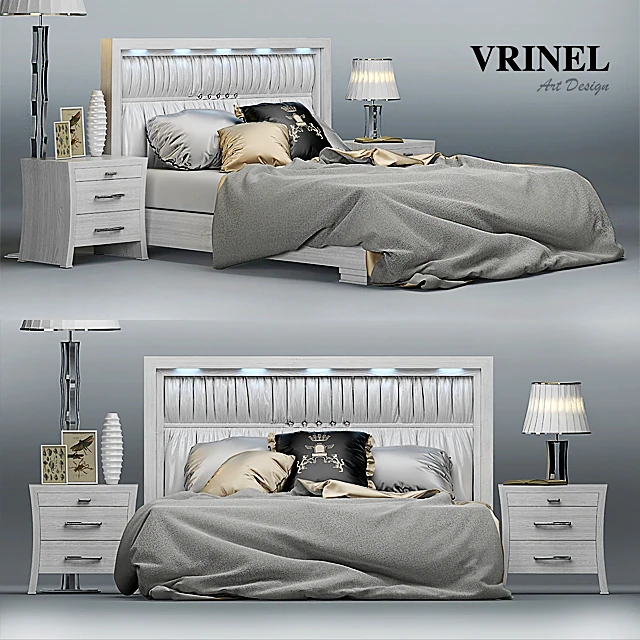 Bed Luxurious modern by VRINEL