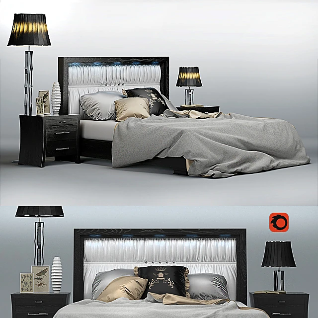 Bed Luxurious modern by VRINEL (4)