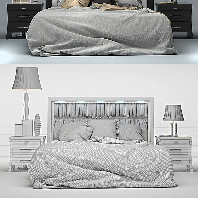 Bed Luxurious modern by VRINEL (5)