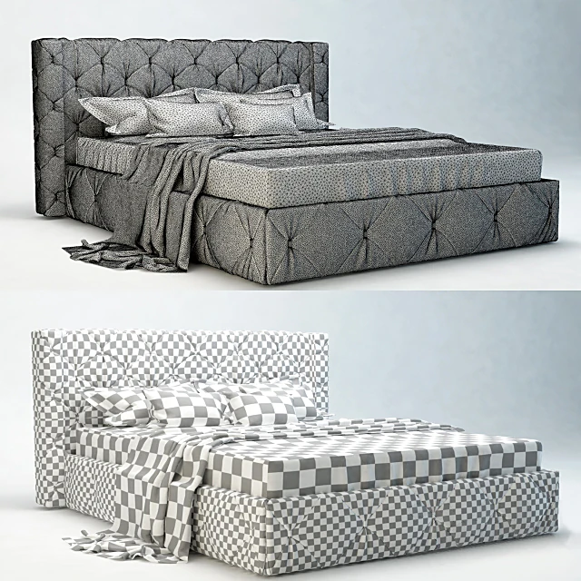 Upholstered Bed Capri by Target Point (2)