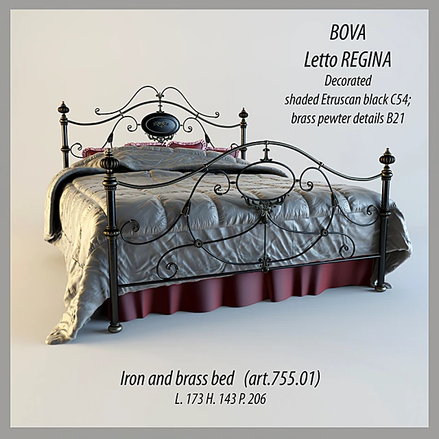 Bed Letto REGINA by BOVA