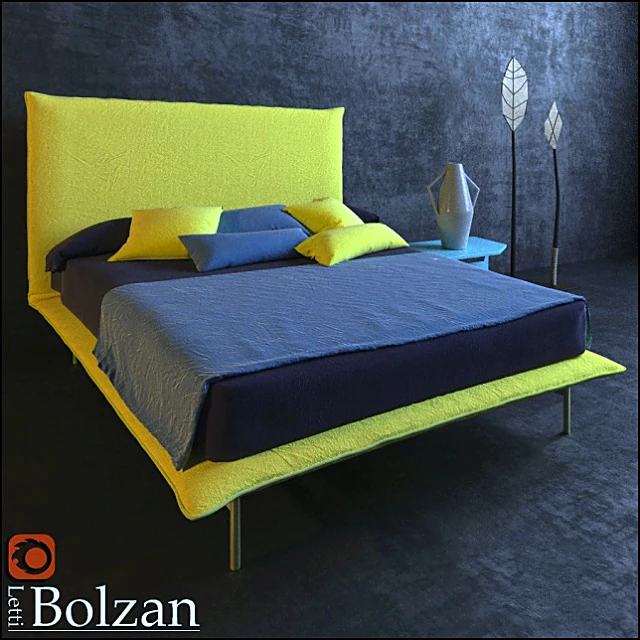 Bed FAIR LIGHT by Bolzan Letti