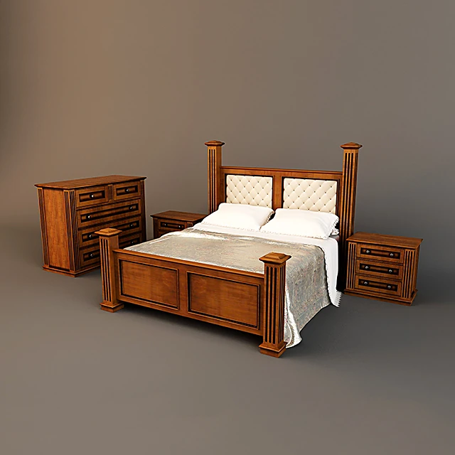 Classic Wooden Bedroom Set