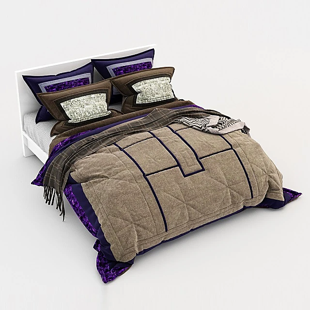 Eclectic Bedding Set with Quilted Comforter (2)
