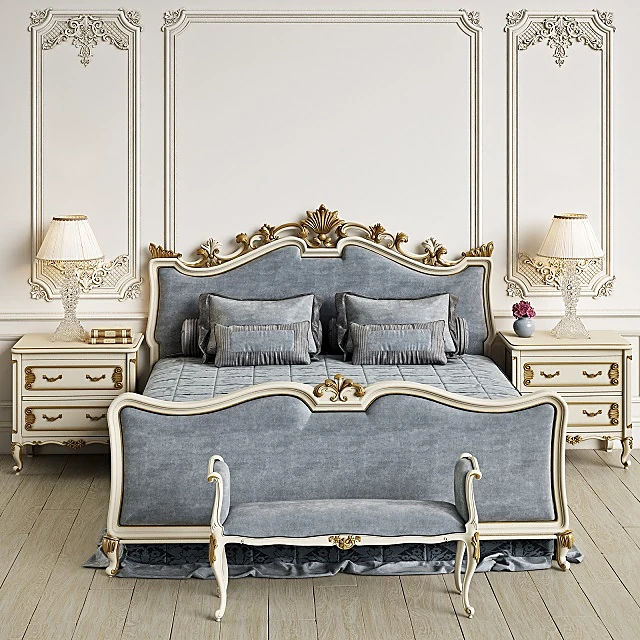 Double Bed Wagner 7610 by ANGELO CAPPELLINI