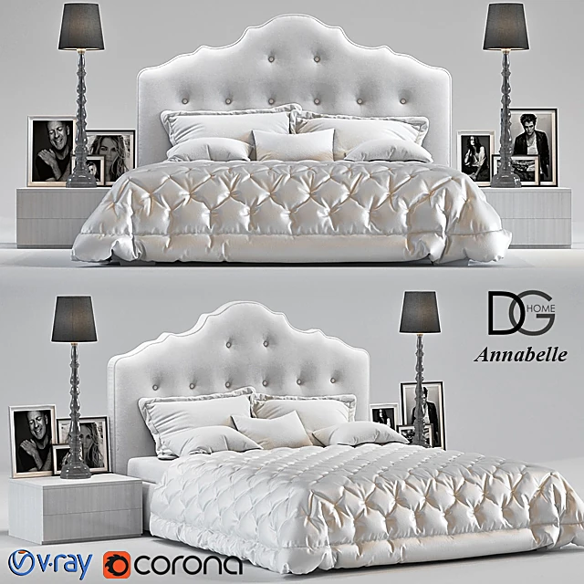 Bed Annabelle by O&M Design