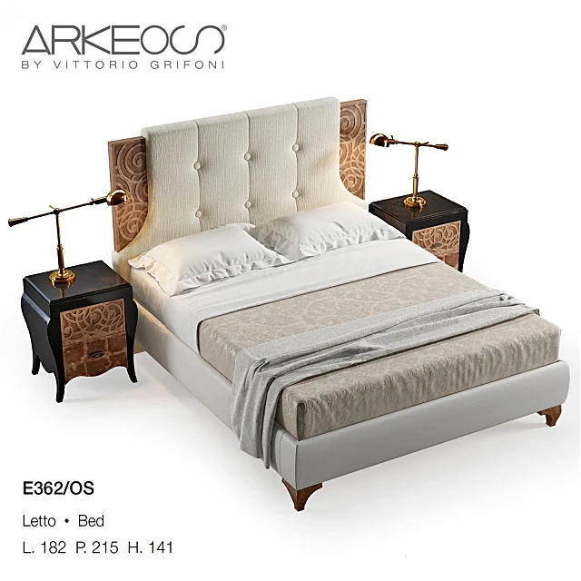 Bed E362 / OS Arkeos by Vittorio Grifoni