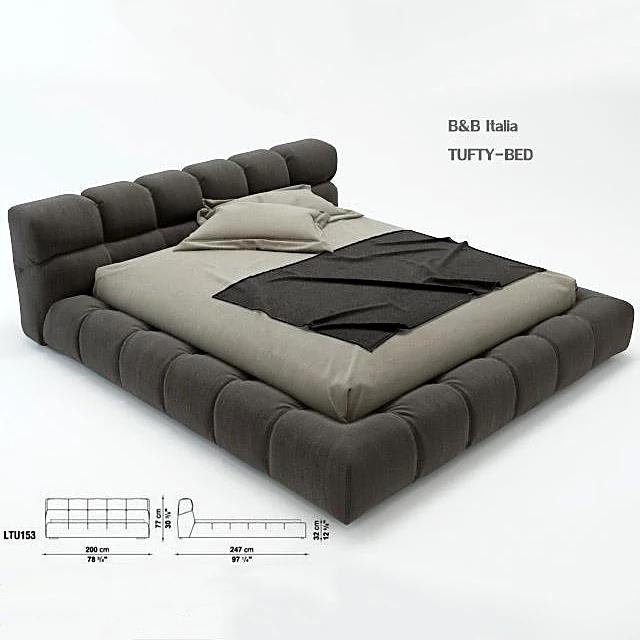 Bed Tufty by B&B Italia