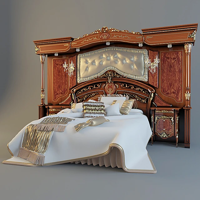 Bed Reggenza Luxury by Barnini Oseo