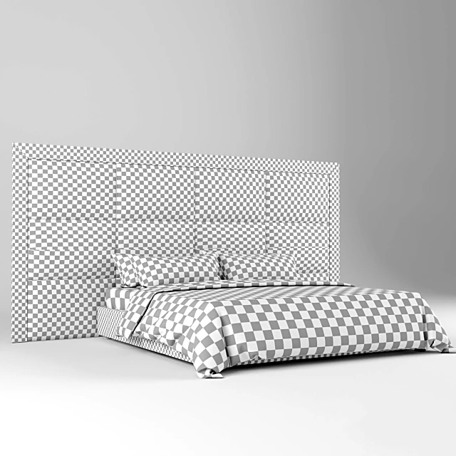 Upholstered Double Bed TREVOR by BAXTER (3)