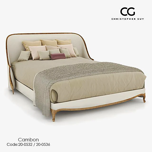 Double Bed Cambon by Christopher Guy