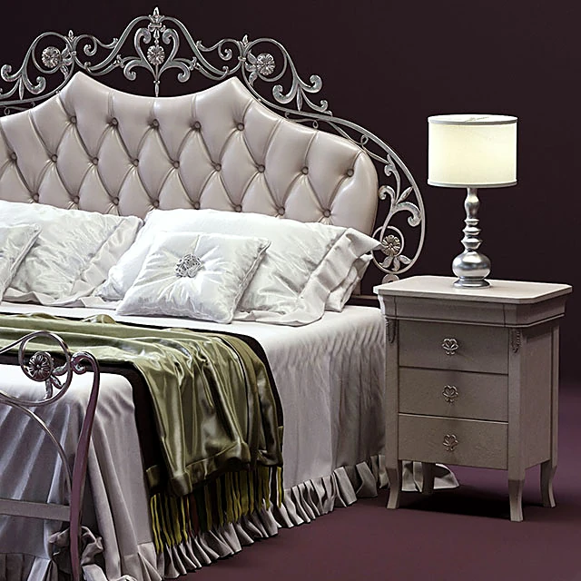 Double bed OLIMPIA by CorteZARI (2)