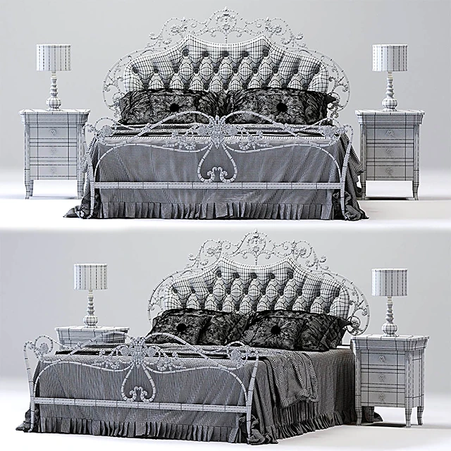 Double bed OLIMPIA by CorteZARI (6)