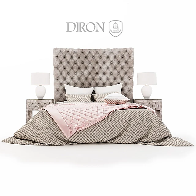 Upholstered Bed Laura by Diron (2)
