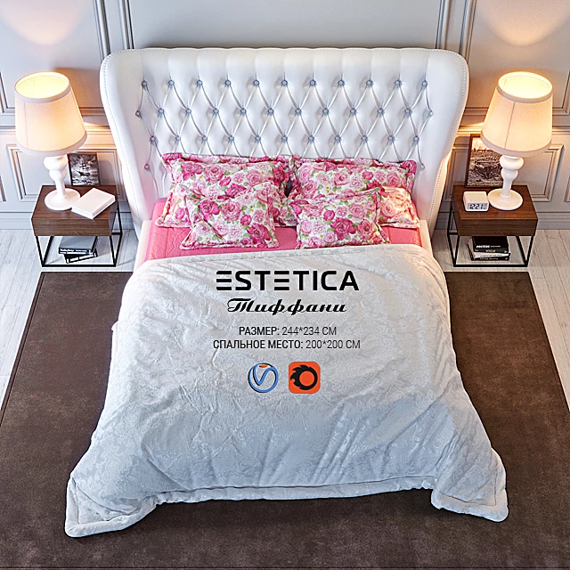 Bed Tiffani by Estetica