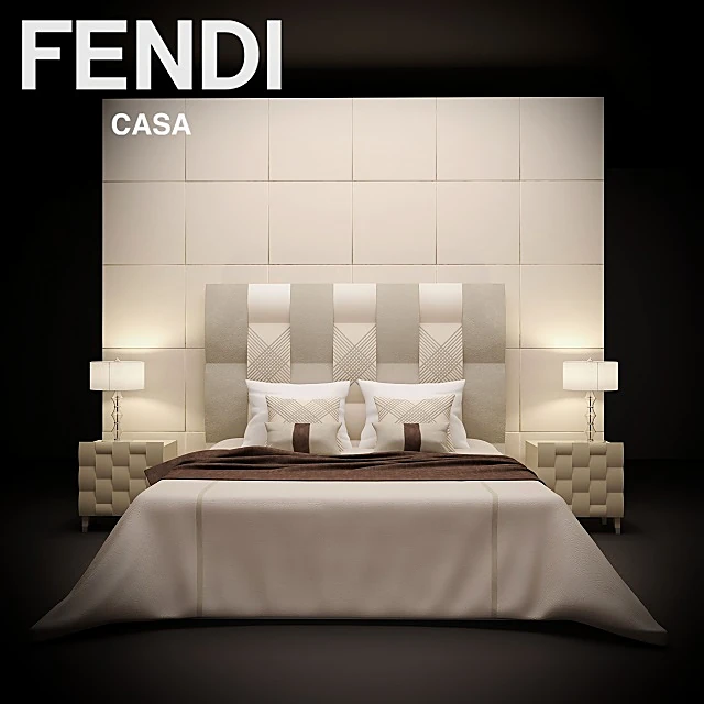 Bed Fendi Casa by Fendi Casa (2)