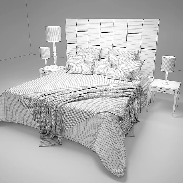 Bed Astoria by Fendi Casa (3)