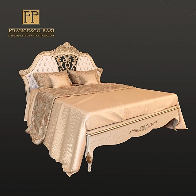 Double Bed GRAN GUARDIA 2052 LBA / FO by FRANCESCO PASI