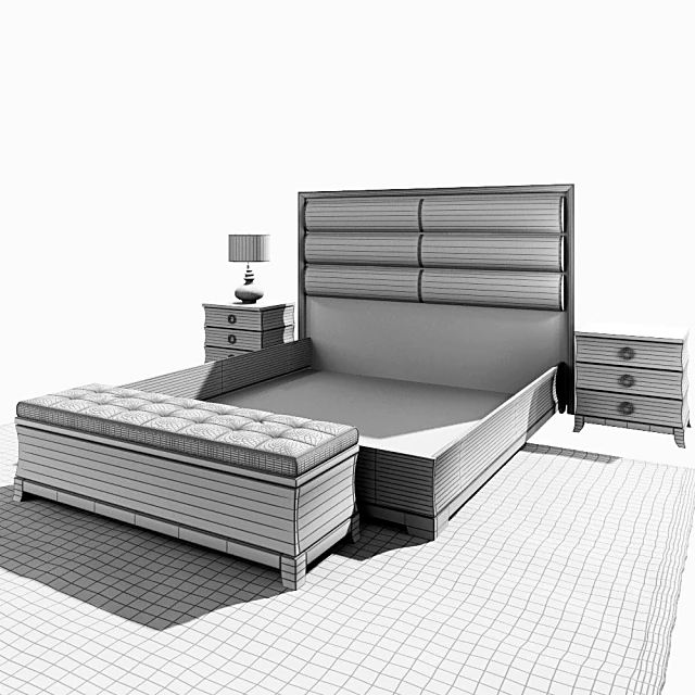 Bed PRATO by Fratelli Barri (2)