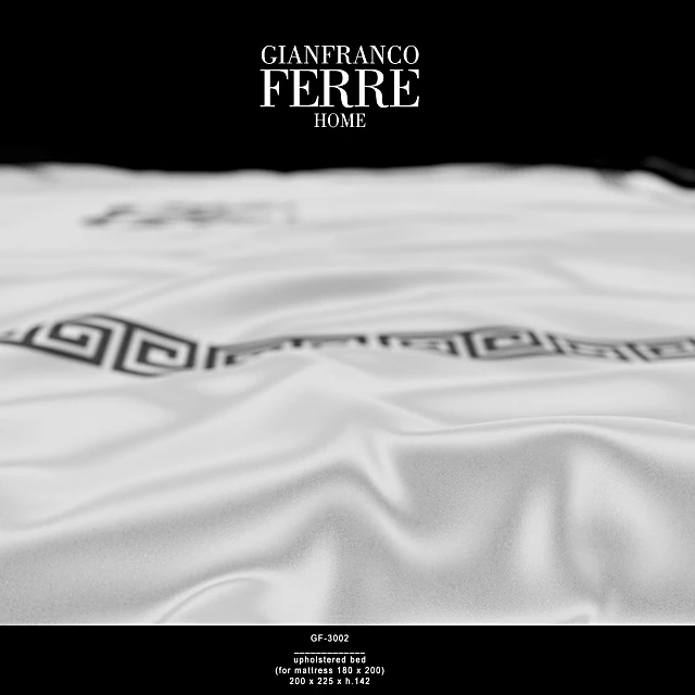 Upholstered Bed HARRODS GF-3002 by Gianfranco Ferre Home (6)
