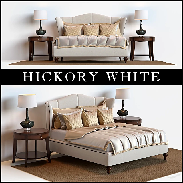 King Bed HICKORY WHITE by Hickory White