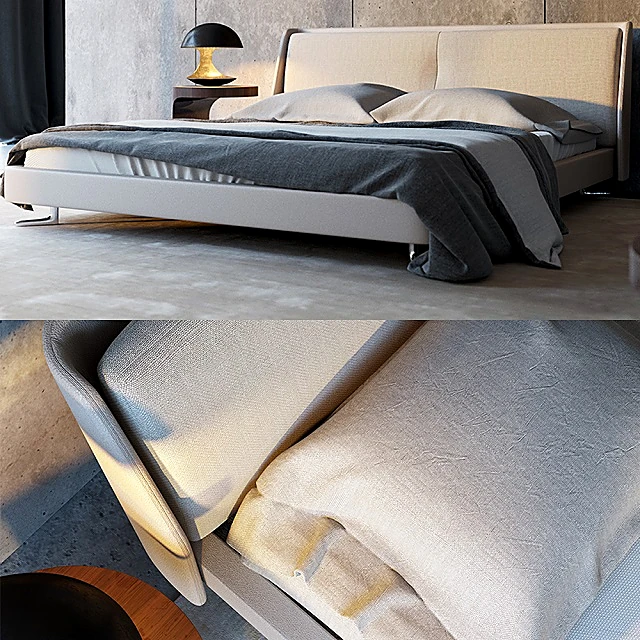 Bed by Minotti