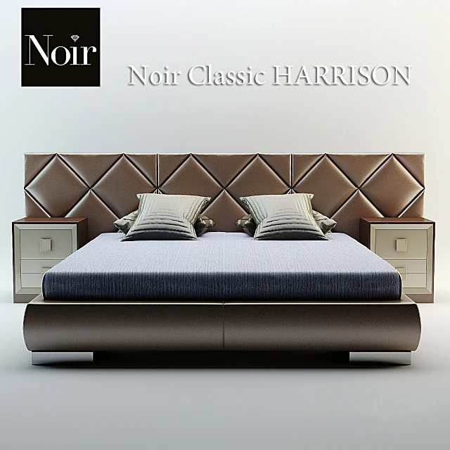 Bed Classic Harrison by Noir