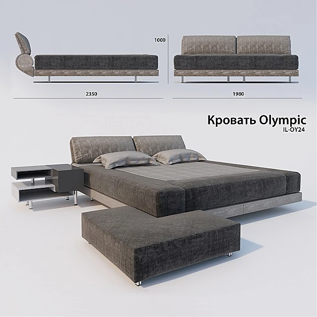Bed Olympic by IL Loft (2)