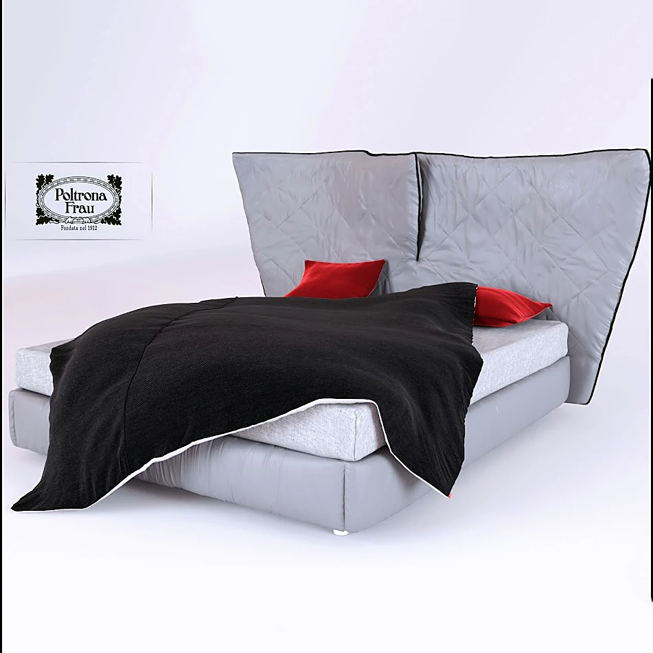 Bed LELIT by Poltrona Frau