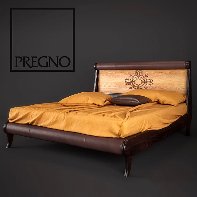 Bed L63 by Pregno