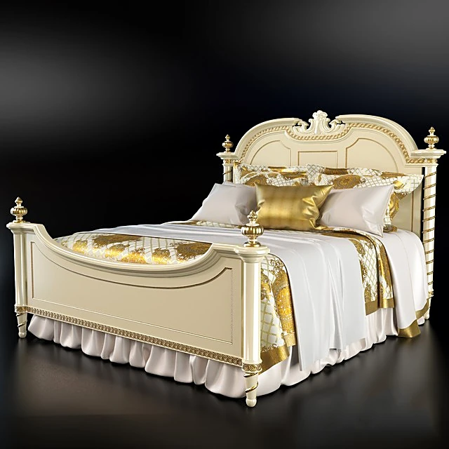 Bed Hermitage collection by Riva Mobili D'arte