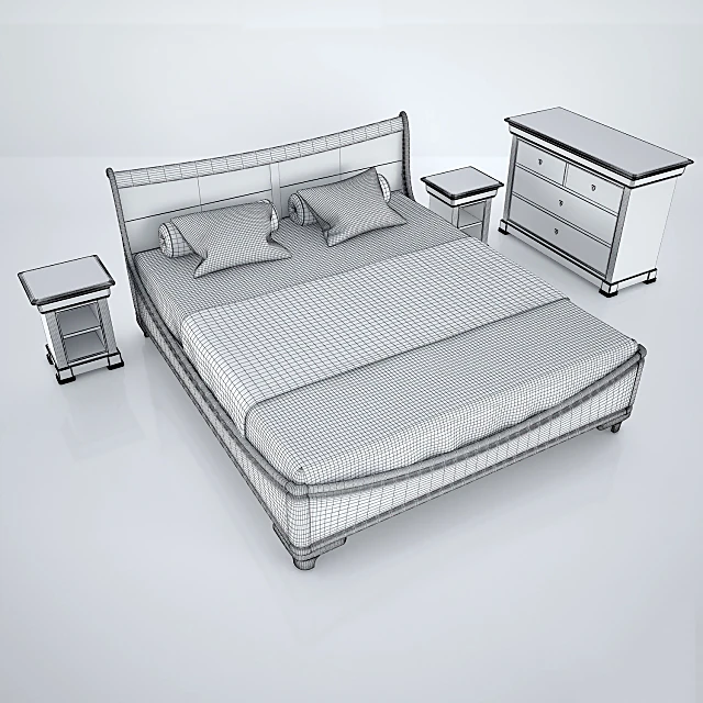 Bed Trianon by Roche Bobois (2)