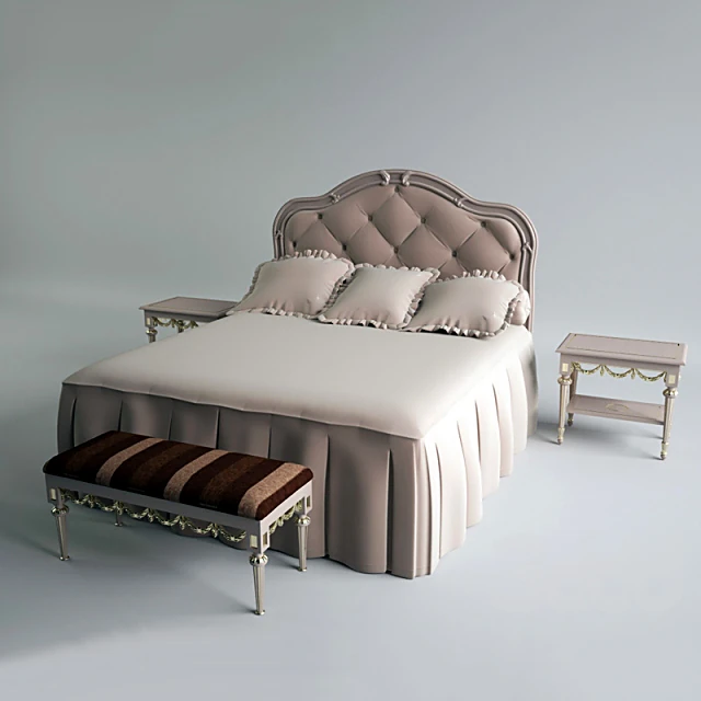 Bed 1994 LET B CAPITONE by SAVIO FIRMINO